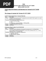 9960 MICROCODE VERSION 01-19-97-00/00 RELEASED 10/13/05 Newly Supported Features and Functions For Version 01-19-97-00/00 The Change of Contents For Version 01-19-97-00/00