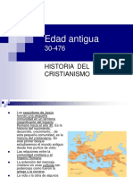 Edad Antigua: Historia Del Cristianismo