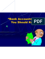 Bank Accounts: What You Should Know