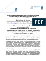 Plataforma Intergubernamental Científico-Normativa IPBES PDF