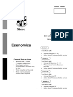 Shore 2012 Economics Trials & Solutions