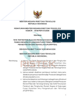 Peraturan Menteri Negara Riset Dan Teknologi Nomor: 05/M/PER/VII/2006