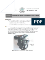 Position and Speed Control For Dish DC Motor: Objectives