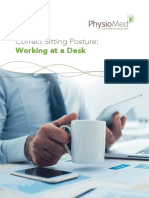 Physiomed Sitting Guide - Working at A Desk Digital