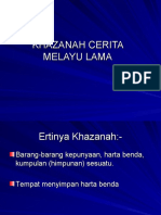 Khazanah Cerita Melayu Lama