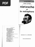 Nietzsche Et La Métaphore