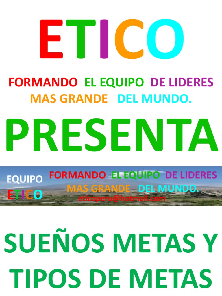 Sueños y Metas: Claves para el Éxito | PDF | Ocio