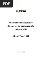 Manual de Configuração Do Coletor de Dados Telemetria UP 3030