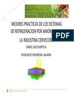 Mejores Practicas de Los Sistemas de Refrigeracion Por Amoniaco en La Industria Cervecera Ismael Cruz