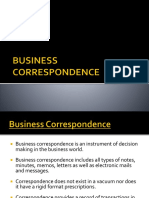 ENG 125 Slides Business Correspondence