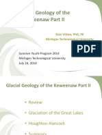 Aspects of Glaciation On The Keweenaw Peninsula, Michigan