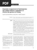 Exposição Ocupacional de Fisioterapeutas