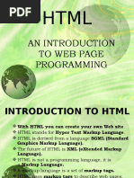 Introduction To HTML PDF