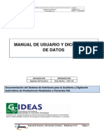 Manual de Usuario y Diccionario de Datos - v4.0