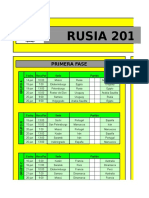 Excel Rusia