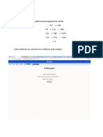 Investigación de operaciones. Problemas resueltos