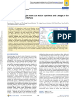 The Di Fference A Single Atom Can Make: Synthesis and Design at The Chemistry Biology Interface