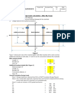 Mudmat Structural Design Loads Calculation - (Max My Case)