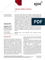 Vitamin D and Chronic Kidney Disease: Chang Seong Kim and Soo Wan Kim