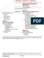 Spartan-IIE FPGA Family Data Sheet: Introduction and Ordering Information DC and Switching Characteristics