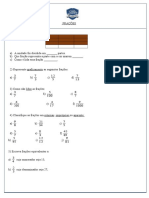 Frações - Dalius e Yasmim - 5 Ano