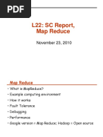 Map Reduce Intro CS4961-L22