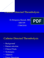 Catheter Directed Thrombo Lys Is