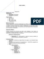 Caso clínico de técnico en refrigeración con retrolistesis y escoliosis