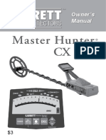 Master Hunter CX Plus Manual