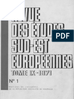 Revue Des Etudes Sud Est Europeenes 09-16-1971 1978