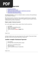 Java Drmbs Unit 3 Instanceof