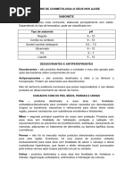 Resumo de Cosmetologia