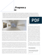 Modernidad, Progreso y Decadentismo (Museo Reina Sofía)