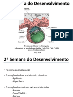 2a Semana Desenvolvimento