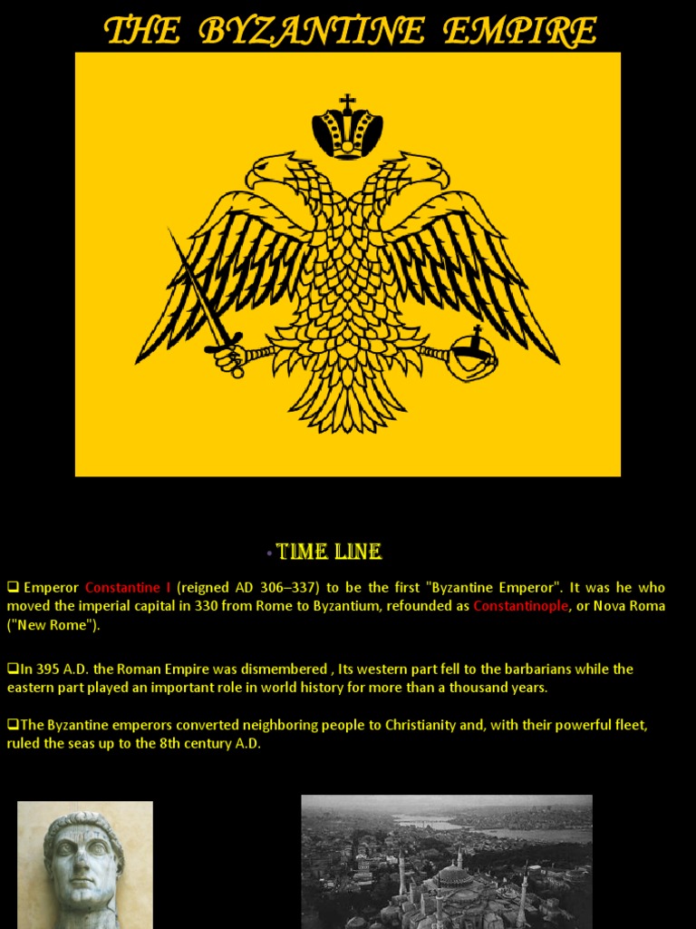 The Byzantine Empire | PDF | Constantinople | Mosaic