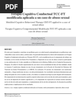 Terapia Cognitiva Comportamental Modificada TCC-FT Aplicada a Um Caso de Abuso Sexual