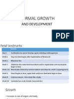 Normal Growth: and Development