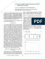 Transfer function for buck boost converter