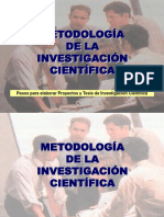 METODOLOGIA DE LA INVESTIGACION CIENTIFICA A PUNTES