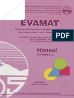 Manual de Aplicación Del 0 Al 4 (Evamat)