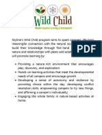 Wild Child Parent Handbook