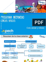 Ciclo Celular y Mitosis: Clase
