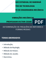 Determinação de Frequências Naturais e Formas Modais