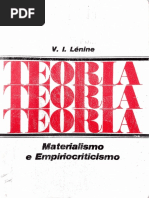 2. Materialismo e Empiriocriticismo (v. i. Lênin, 1975)