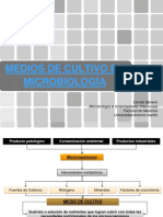 Clase 4. Medios de Cultivo