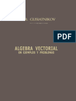 Álgebra Vectorial en Ejemplos y Problemas - P. B. Gusiátnikov PDF