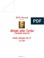 Rondo Alla Turka (Turkish March K.331)