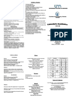 Calendario Academico 2018