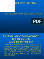 Formas de Organizacion Empresarial