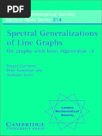 Cvetkovic - Spectral Generalizations of Line Graphs